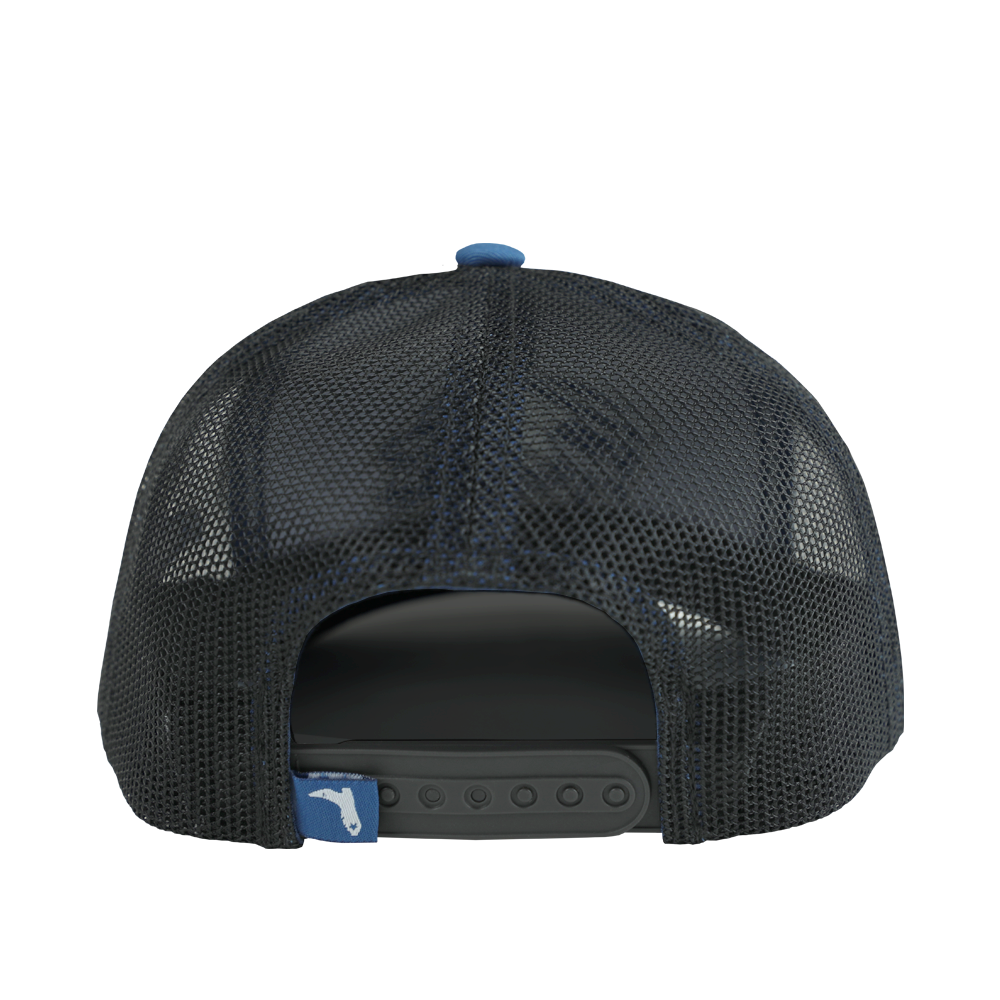 COOK SHACK HAT - BETSY PIG OCEAN BLUE