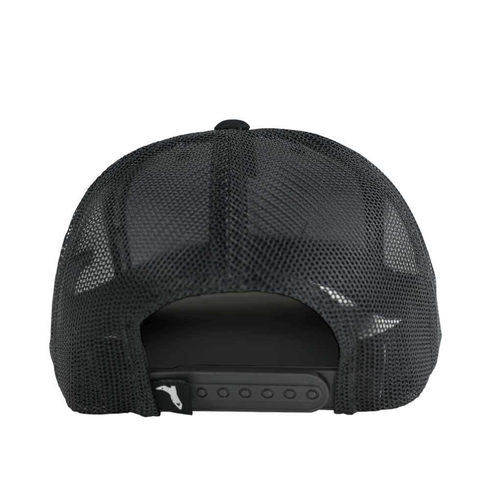 COOK SHACK HAT - STATE FLAG - BLACK/BLACK