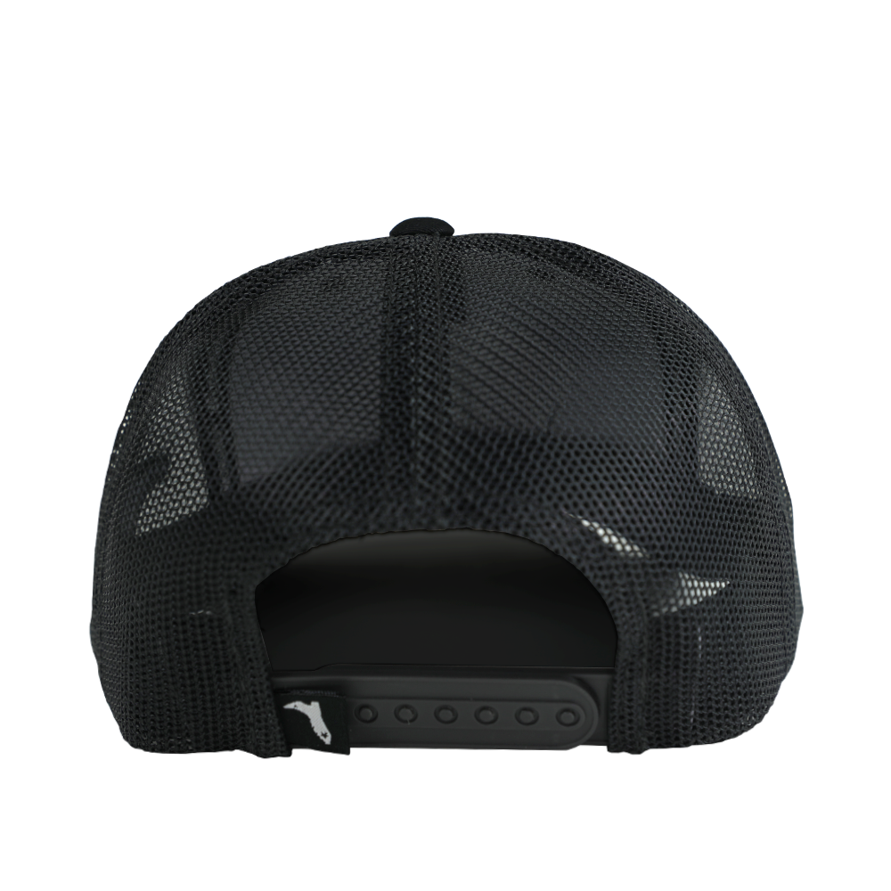 COOK SHACK HAT - STATE FLAG - BLACK/BLACK