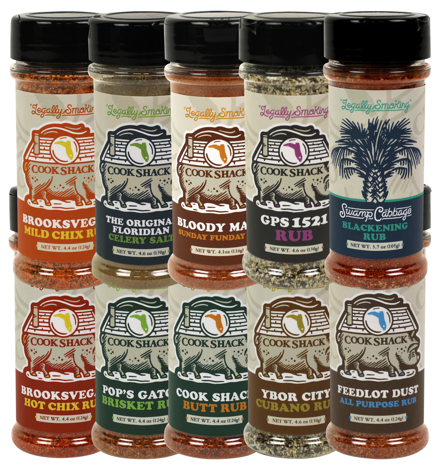 COOK SHACK RUBS