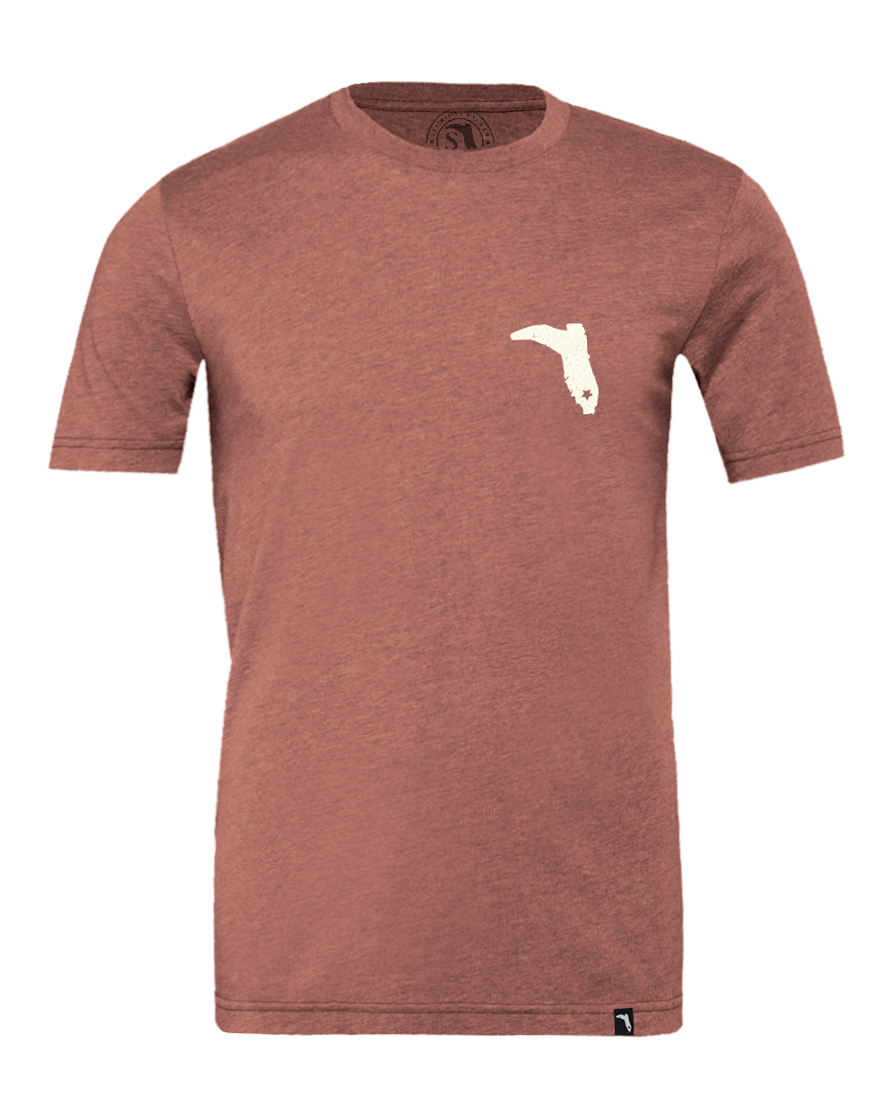 COOK SHACK STATE PIG SHIRT S/S - HEATHER CLAY