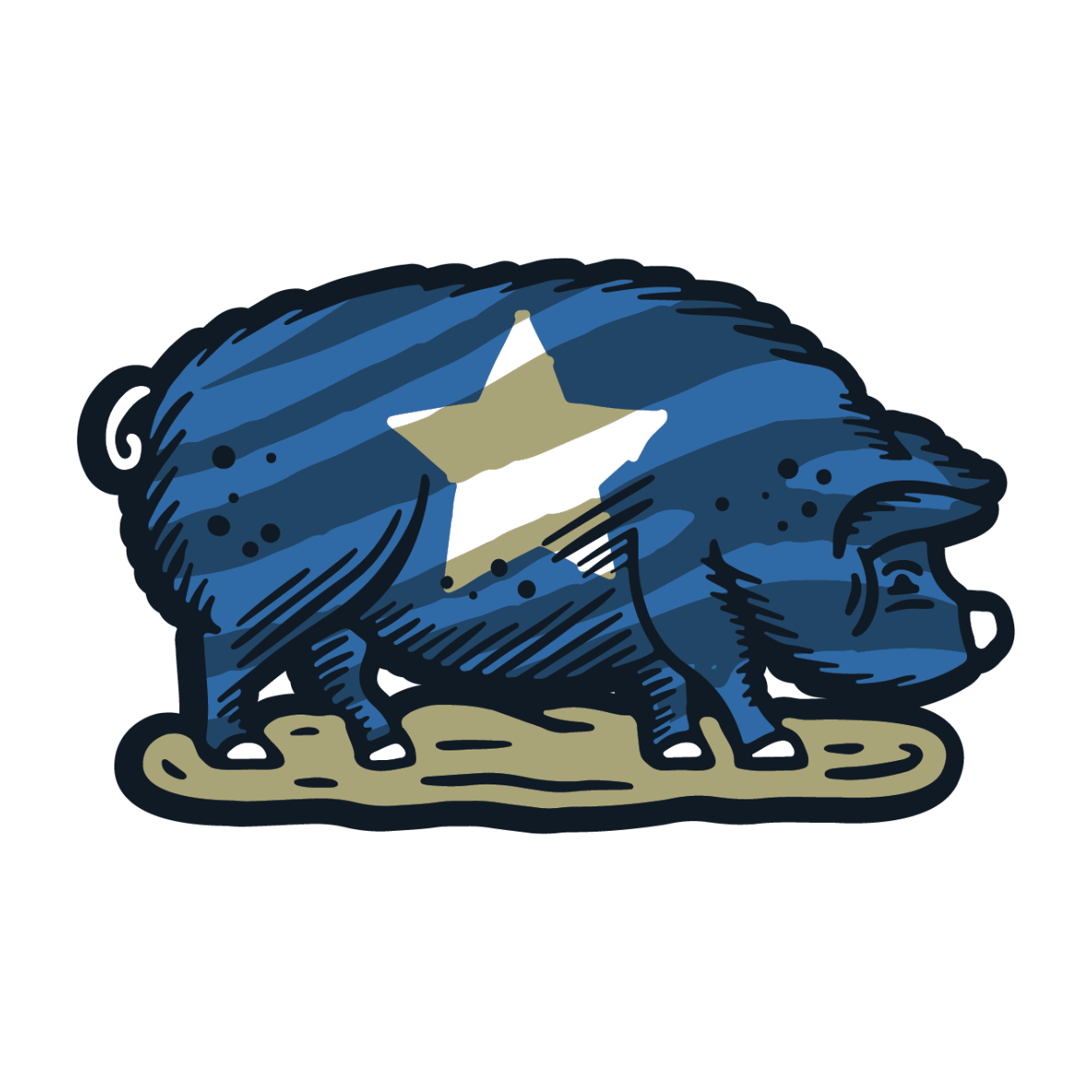 COOK SHACK DECAL - BONNIE PIG