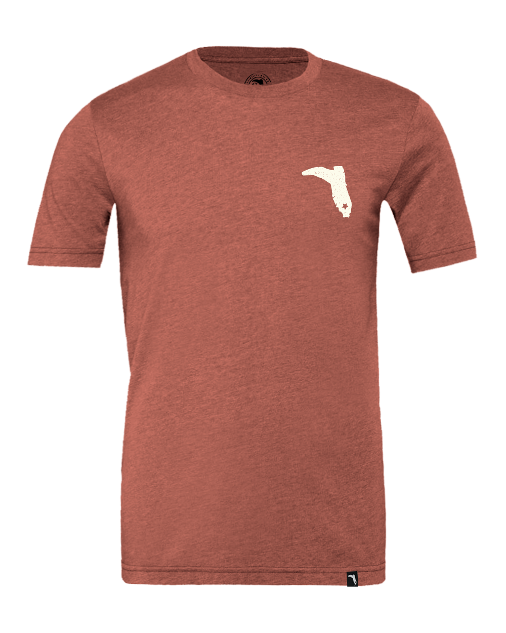 COOK SHACK STATE PIG SHIRT S/S - HEATHER CLAY
