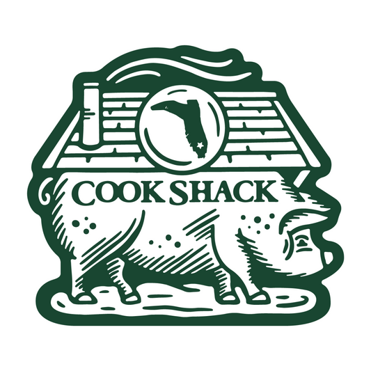 COOK SHACK DECAL - ORIGINAL PIG