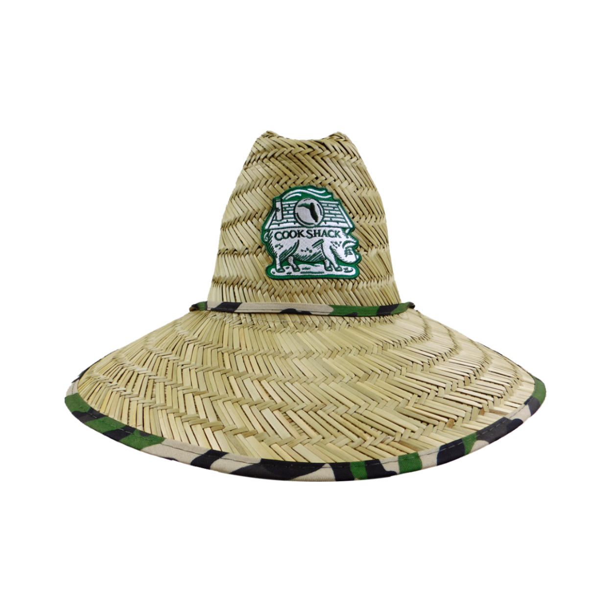 COOKSHACK STRAW HAT - CAMO UNDER